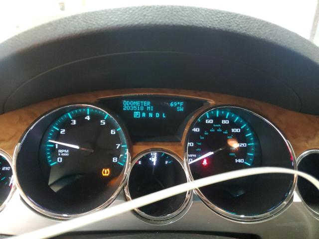 5GAKVBED7BJ370409 - 2011 BUICK ENCLAVE CXL SILVER photo 9