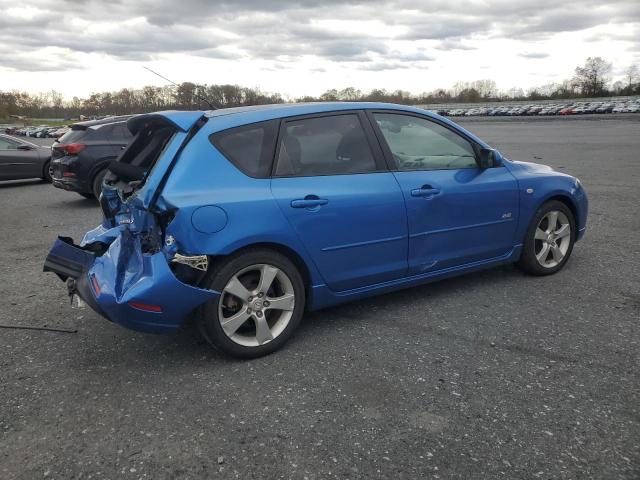 JM1BK344861433568 - 2006 MAZDA 3 HATCHBACK BLUE photo 3