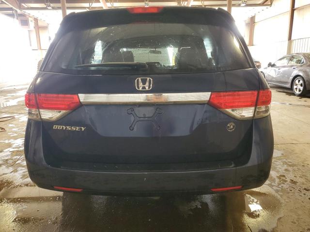 5FNRL5H41GB087888 - 2016 HONDA ODYSSEY EX BLUE photo 6