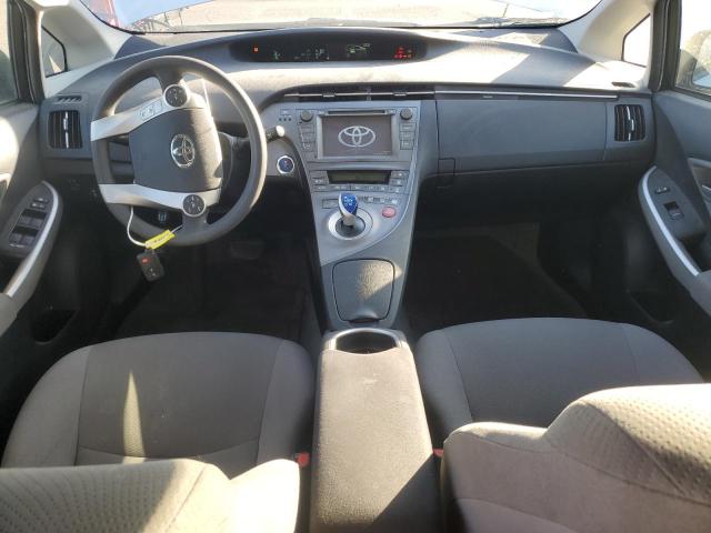 JTDKN3DUXE0380724 - 2014 TOYOTA PRIUS SILVER photo 8