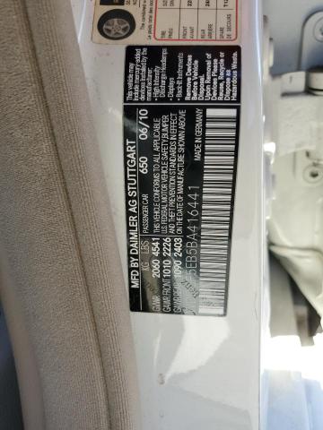 WDDGF5EB5BA416441 - 2011 MERCEDES-BENZ C 300 WHITE photo 12