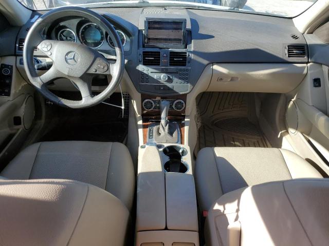 WDDGF5EB5BA416441 - 2011 MERCEDES-BENZ C 300 WHITE photo 8