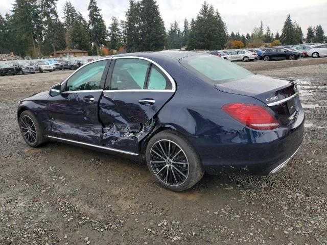 W1KWF8EB0LR593477 - 2020 MERCEDES-BENZ C 300 4MATIC BLUE photo 2