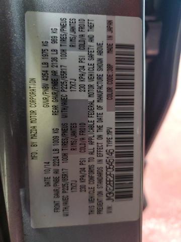 JM3KE2BE2F0545146 - 2015 MAZDA CX-5 SPORT 银色 照片 13