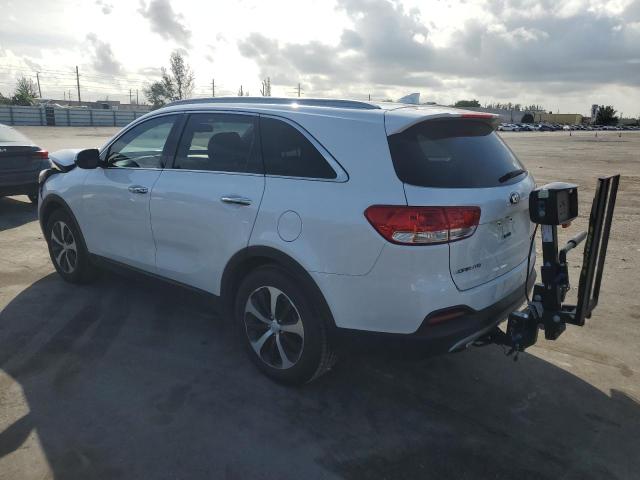 5XYPH4A55HG200600 - 2017 KIA SORENTO EX WHITE photo 2