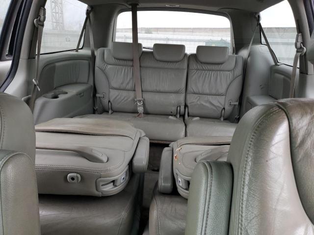 5FNRL387X7B141770 - 2007 HONDA ODYSSEY EXL SILVER photo 10