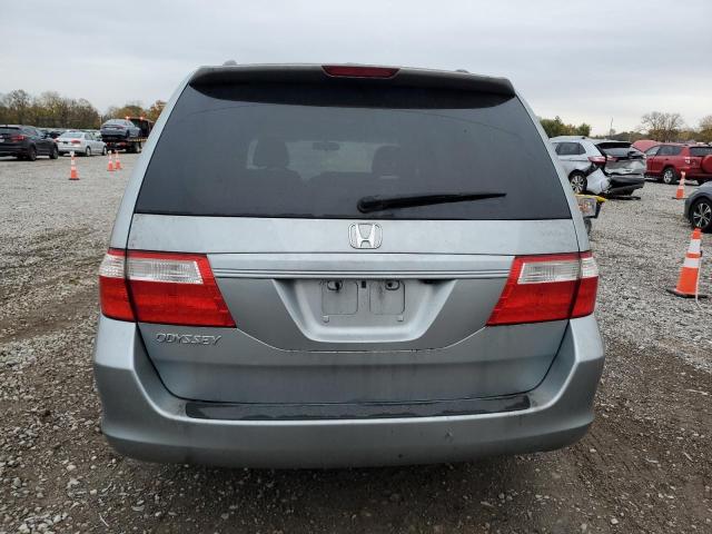 5FNRL387X7B141770 - 2007 HONDA ODYSSEY EXL SILVER photo 6