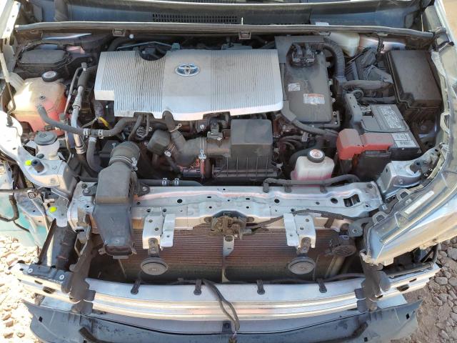 JTDKARFU6K3090826 - 2019 TOYOTA PRIUS SILVER photo 11