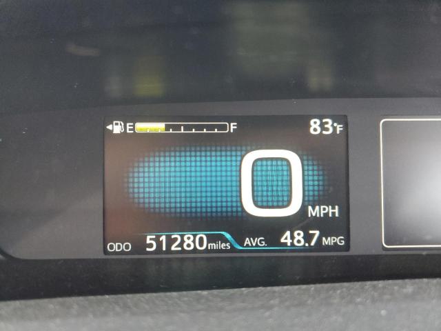 JTDKARFU6K3090826 - 2019 TOYOTA PRIUS SILVER photo 9