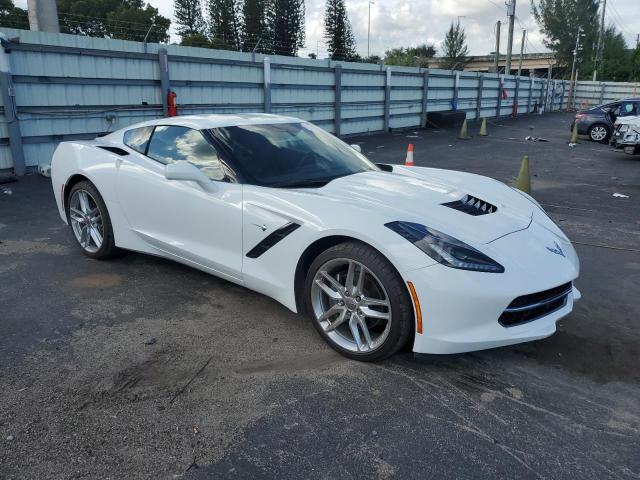 1G1YA2D71J5104173 - 2018 CHEVROLET CORVETTE STINGRAY 1LT WHITE photo 4