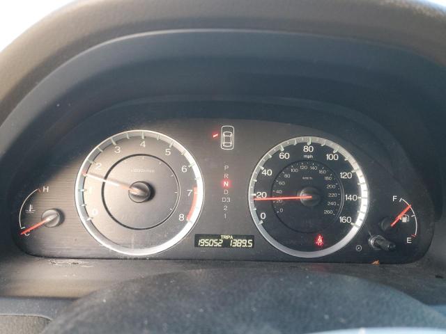 5KBCP3F89AB012286 - 2010 HONDA ACCORD EXL WHITE photo 9