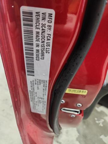 3C4NJDCN1ST549973 - 2025 JEEP COMPASS LIMITED RED photo 13