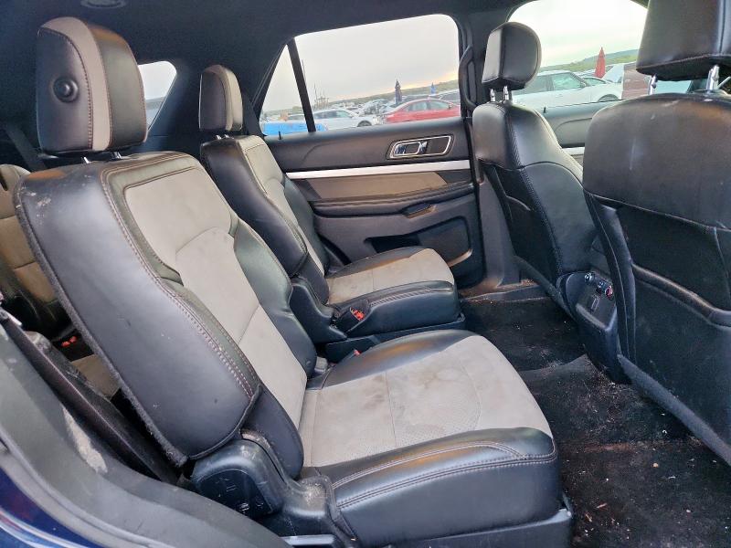 1FM5K7D85HGE23034 - 2017 FORD EXPLORER XLT BLUE photo 11
