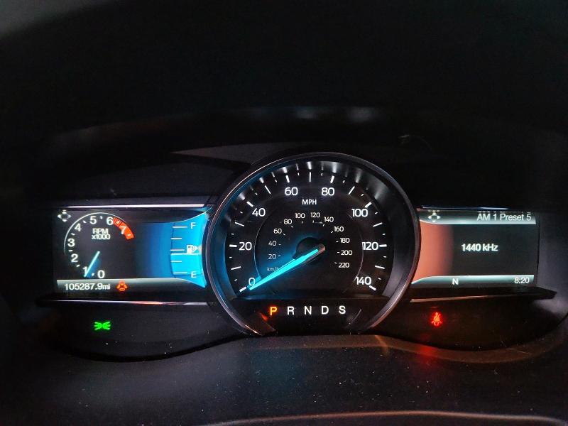 1FM5K7D85HGE23034 - 2017 FORD EXPLORER XLT BLUE photo 9