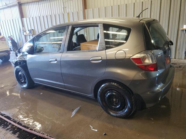 JHMGE8H34DC044518 - 2013 HONDA FIT GRAY photo 2