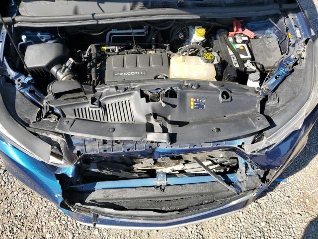 3GNCJLSB9KL363954 - 2019 CHEVROLET TRAX 1LT 青色 照片 11