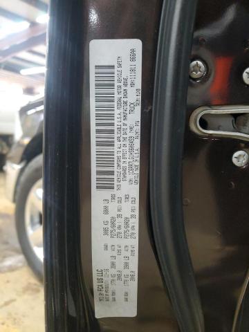 1C6RR7LG1HS606459 - 2017 RAM 1500 SLT BROWN photo 12