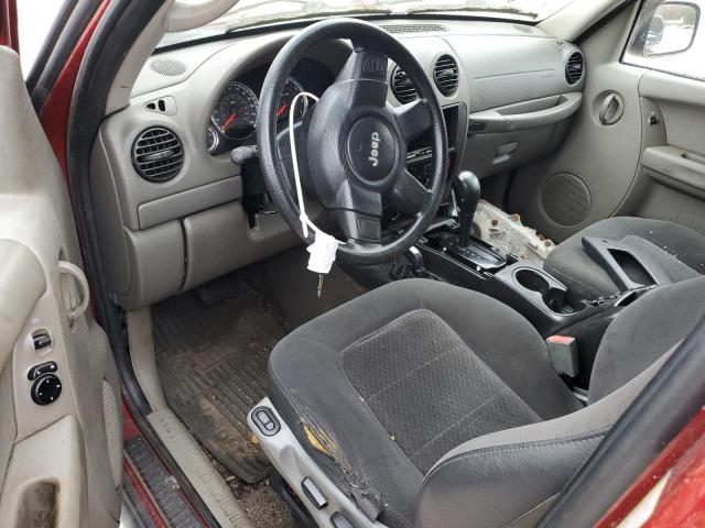 1J4GL48K77W626990 - 2007 JEEP LIBERTY SPORT RED photo 8