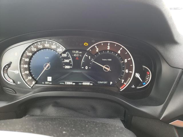 5UXUJ3C54KLG53568 - 2019 BMW X4 XDRIVE30I WHITE photo 9