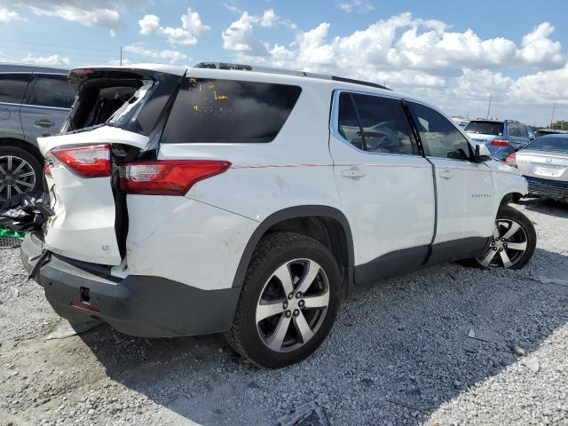 1GNEVHKW7JJ113227 - 2018 CHEVROLET TRAVERSE LT WHITE photo 3