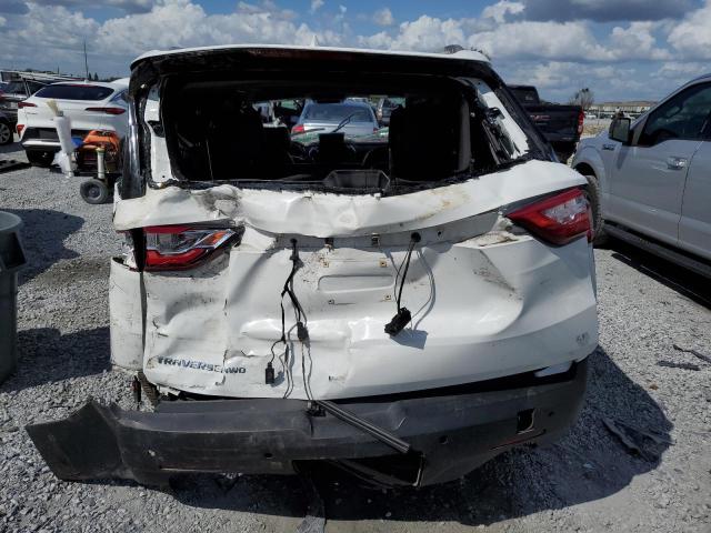 1GNEVHKW7JJ113227 - 2018 CHEVROLET TRAVERSE LT WHITE photo 6