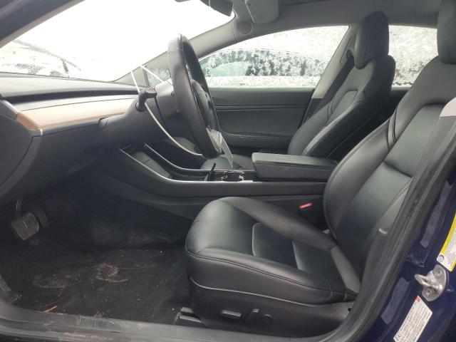 5YJ3E1EA2JF030111 - 2018 TESLA MODEL 3 Niebieski zdjęcie 7