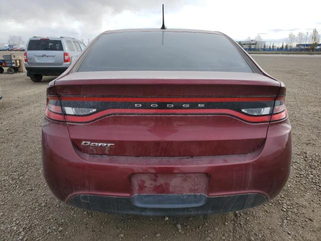 1C3CDFAA4FD331519 - 2014 DODGE DART SE RED photo 6