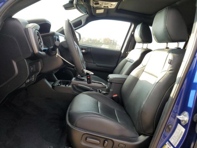 3TMCZ5AN7NM514264 - 2022 TOYOTA TACOMA DOUBLE CAB BLUE photo 7