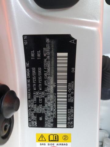 2T2BZMCA8HC060812 - 2017 LEXUS RX 350 BASE 白色 照片 13