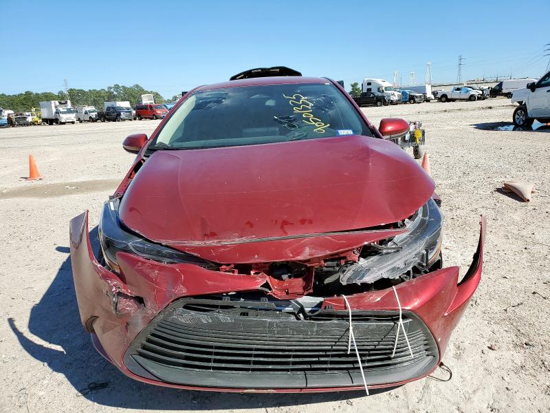 5YFB4MDE8SP339365 - 2025 TOYOTA COROLLA LE RED photo 5