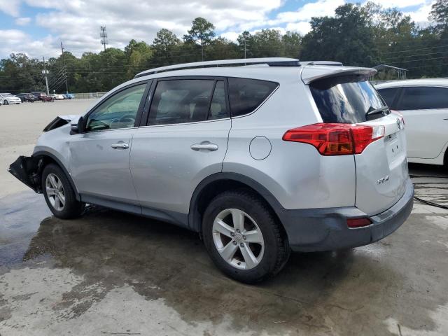 JTMRFREVXDD003856 - 2013 TOYOTA RAV4 XLE SILVER photo 2