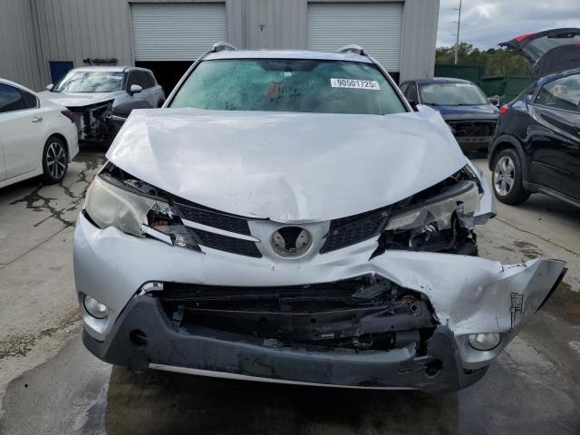 JTMRFREVXDD003856 - 2013 TOYOTA RAV4 XLE SILVER photo 5