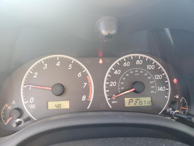 2T1BU4EE9BC659275 - 2011 TOYOTA COROLLA BASE 银色 照片 9