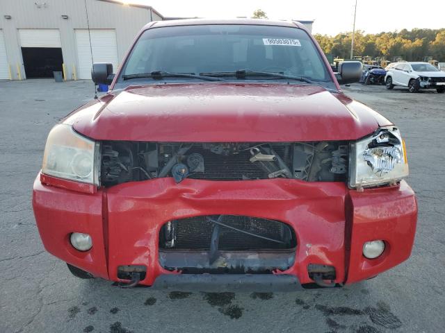 1N6BA0EC9CN323962 - 2012 NISSAN TITAN S 红色 照片 5
