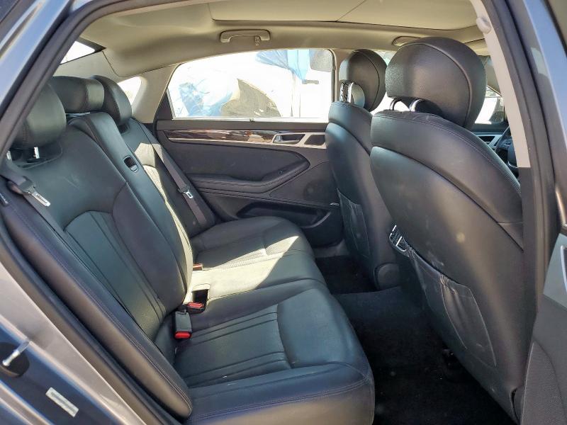KMHGN4JE9FU018804 - 2015 HYUNDAI GENESIS 3.8L GRAY photo 10