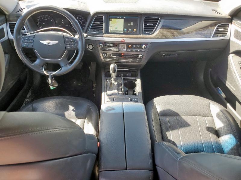 KMHGN4JE9FU018804 - 2015 HYUNDAI GENESIS 3.8L GRAY photo 8