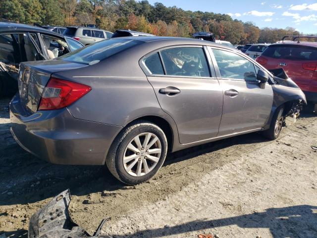 19XFB2F83CE056152 - 2012 HONDA CIVIC EX Сұр фото 3