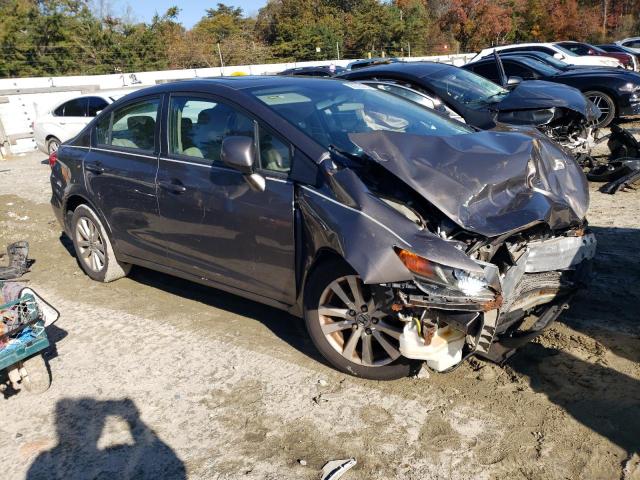 19XFB2F83CE056152 - 2012 HONDA CIVIC EX Сұр фото 4