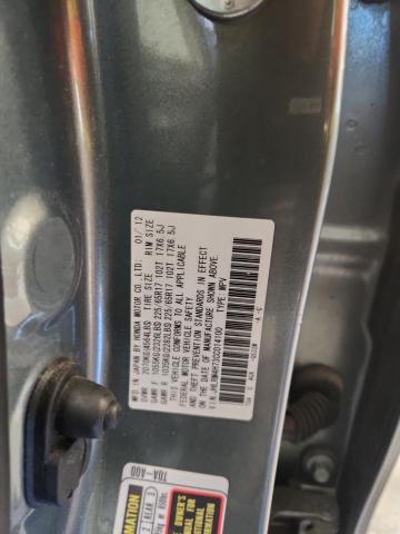 JHLRM4H73CC014100 - 2012 HONDA CR-V EXL 灰色 照片 12