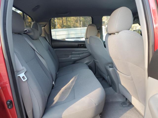5TELU42N77Z432189 - 2007 TOYOTA TACOMA DOUBLE CAB წითელი ფოტო 10