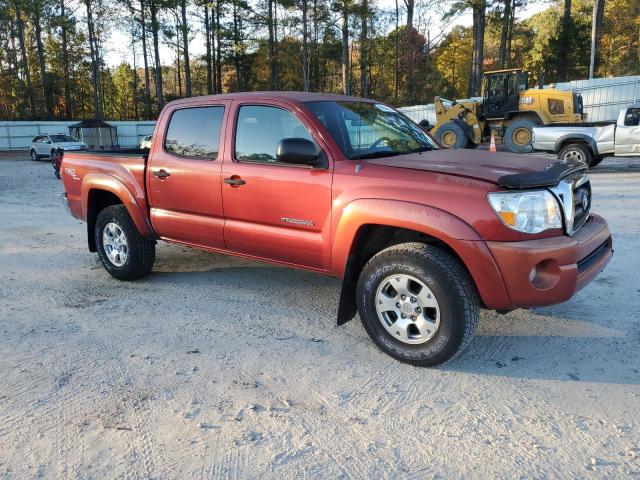 5TELU42N77Z432189 - 2007 TOYOTA TACOMA DOUBLE CAB წითელი ფოტო 4