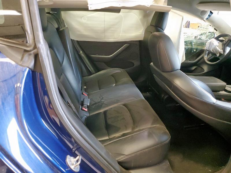 5YJ3E1EA8NF287845 - 2022 TESLA MODEL 3 BLUE photo 10