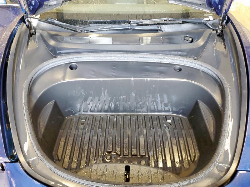 5YJ3E1EA8NF287845 - 2022 TESLA MODEL 3 BLUE photo 11