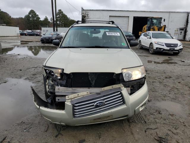 JF1SG63696H734689 - 2006 SUBARU FORESTER 2.5X 奶油色 照片 5