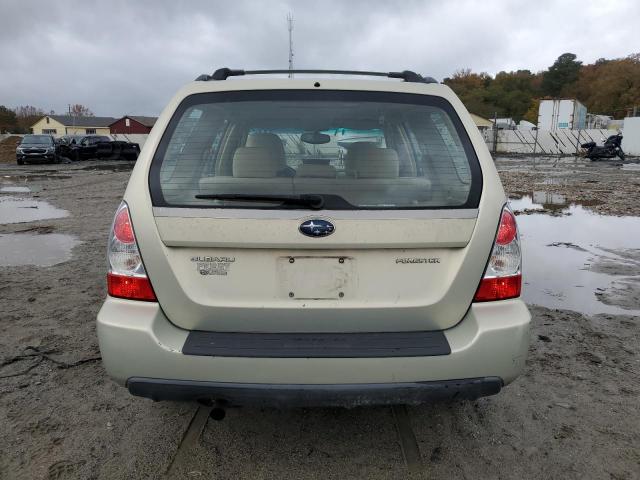 JF1SG63696H734689 - 2006 SUBARU FORESTER 2.5X 奶油色 照片 6