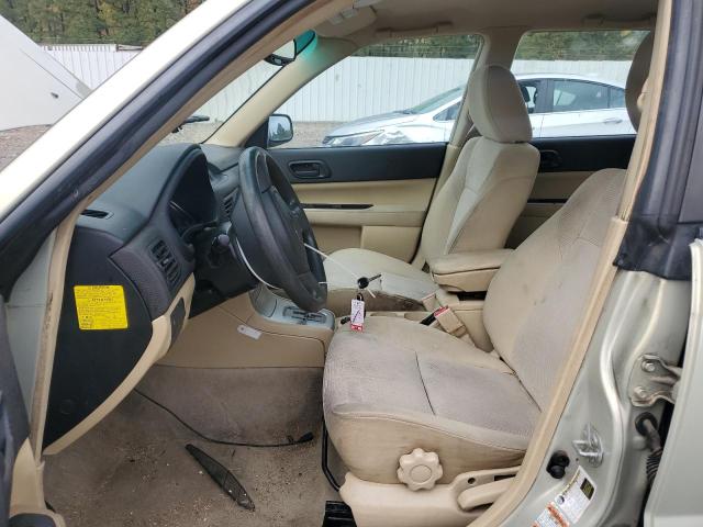 JF1SG63696H734689 - 2006 SUBARU FORESTER 2.5X 奶油色 照片 7