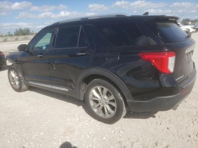 1FMSK7FH9MGB45829 - 2021 FORD EXPLORER LIMITED BLACK photo 2