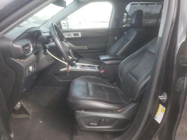 1FMSK7FH9MGB45829 - 2021 FORD EXPLORER LIMITED BLACK photo 7