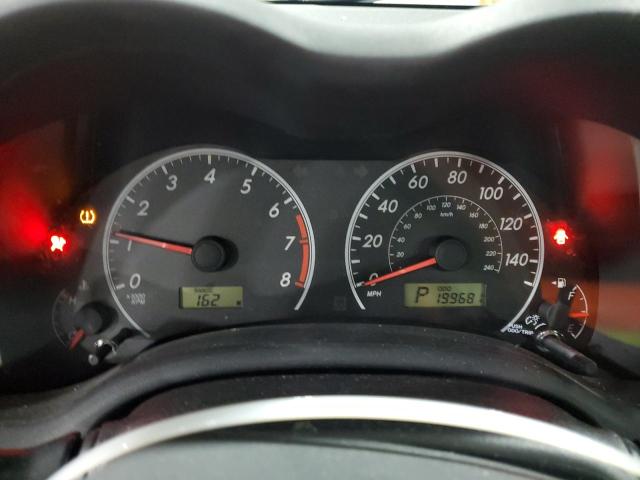 5YFBU4EE2DP158201 - 2013 TOYOTA COROLLA BASE Czerwony zdjęcie 9