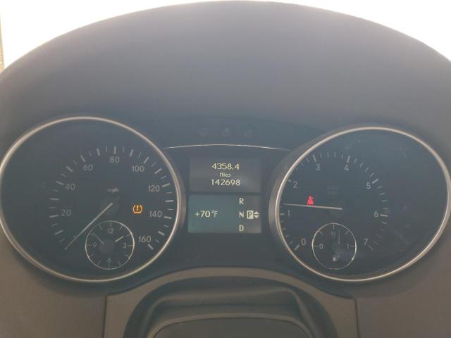 4JGBB8GB2BA669775 - 2011 MERCEDES-BENZ ML 350 4MATIC WHITE photo 9